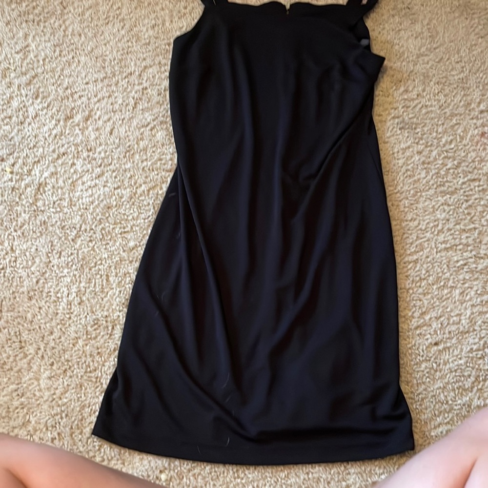 all black dress